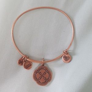 Alex & Ani Daughter Infinite Love Rose Gold
